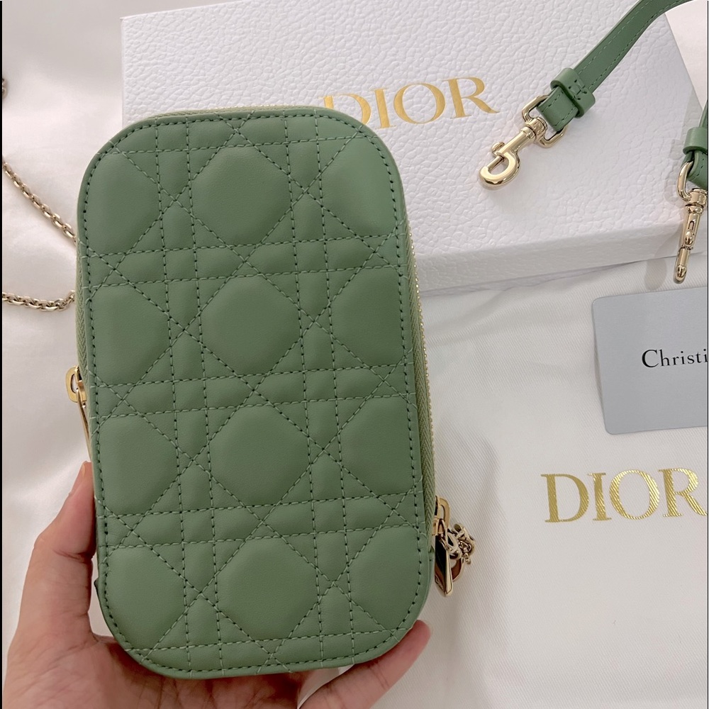 Lady Dior Phone Holder